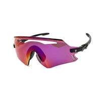 Rivora | Black Large Full Rim Shield Sports Sunglasses for Men & Women [UV-protected]
