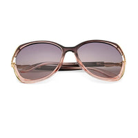 Rylen Gold & Blackish Purple Large Full Rim Butterfly Sunglasses for Women — Hashtag Eyewears