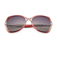 Rylen Gold & Reddish Purple Large Full Rim Butterfly Sunglasses for Women — Hashtag Eyewears