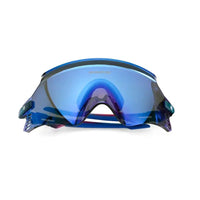 Saelor | Blue Large Full Rim Shield Sports Sunglasses for Men & Women [UV-protected]