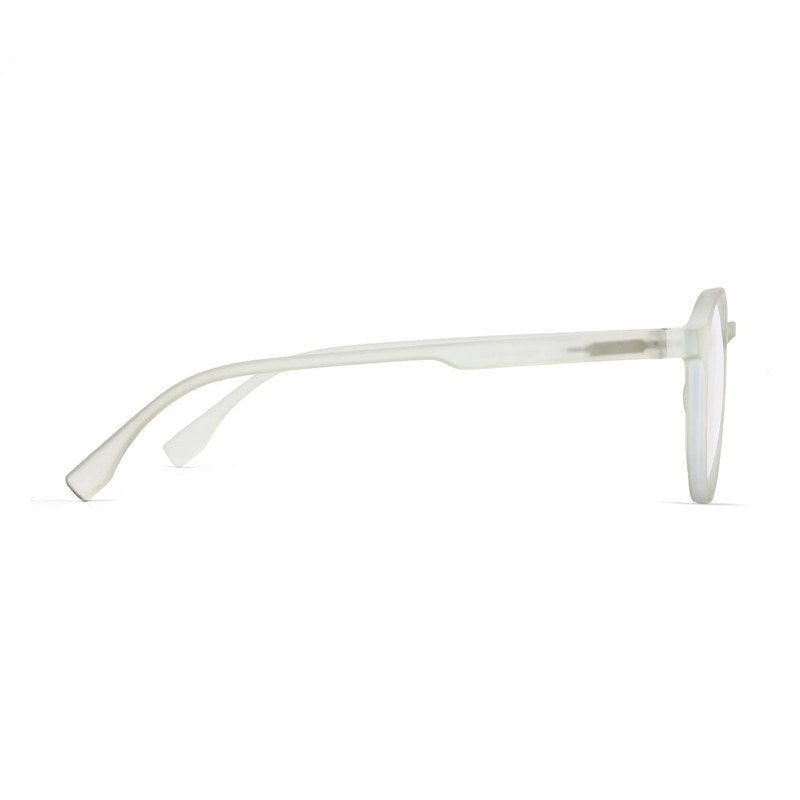 Screenzy Light Green Medium Full Rim Round Computer Glasses for Men & Women — Hashtag Eyewears