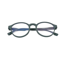 Screenzy Olive Green Medium Full Rim Round Computer Glasses for Men & Women — Hashtag Eyewears