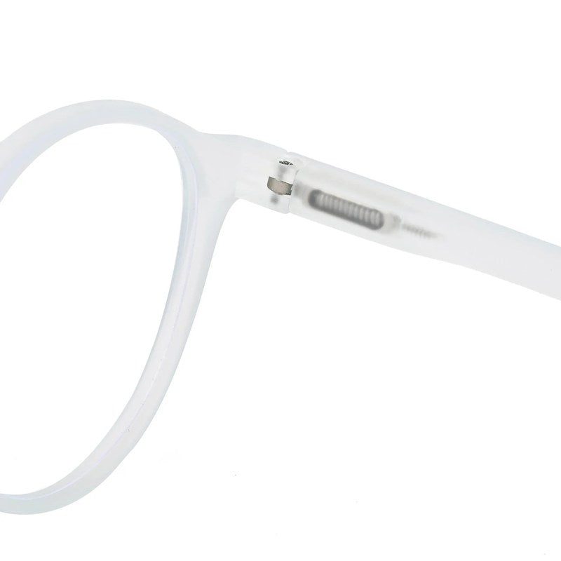 Screenzy Sky Blue Medium Full Rim Round Computer Glasses for Men & Women — Hashtag Eyewears