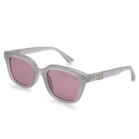 Selora | Transparent Grey Extra-Large Full Rim Wayfarer Sunglasses for Men & Women [Polarized] HASHTAG X VOSNO
