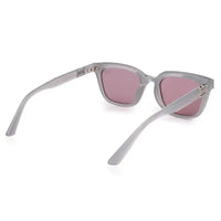Selora | Transparent Grey Extra-Large Full Rim Wayfarer Sunglasses for Men & Women [Polarized] HASHTAG X VOSNO