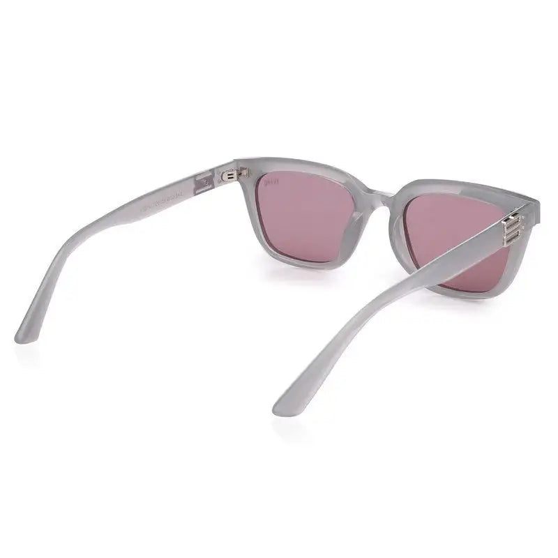 Selora | Transparent Grey Extra-Large Full Rim Wayfarer Sunglasses for Men & Women [Polarized] HASHTAG X VOSNO