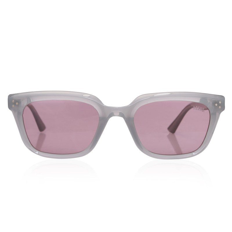 Selora Transparent Grey Extra-Large Full Rim Wayfarer Sunglasses for Men & Women HASHTAG X VOSNO — Hashtag Eyewears