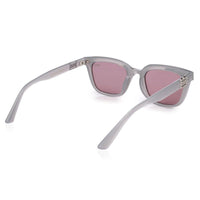 Selora Transparent Grey Extra-Large Full Rim Wayfarer Sunglasses for Men & Women HASHTAG X VOSNO — Hashtag Eyewears