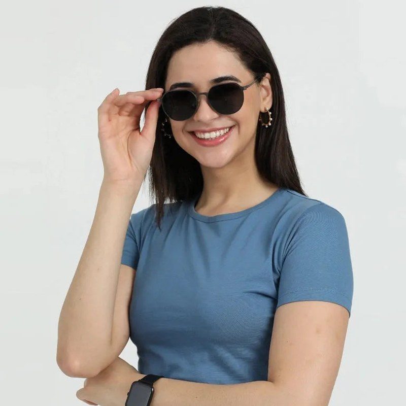 Seraph Grey Medium Full Rim Oval Clip-on for Men & Women — Hashtag Eyewears