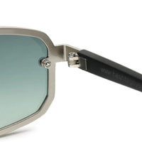Shadron Green Medium Full Rim Rectangle Sunglasses for Men — Hashtag Eyewears
