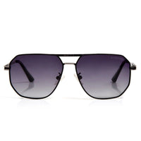 Sion Gradient Black Medium Full Rim Haxagonal Sunglasses for Men & Women — Hashtag Eyewears