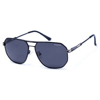 Sion Grey Medium Full Rim Haxagonal Sunglasses for Men & Women — Hashtag Eyewears