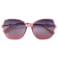 Sireon Pink Large Full Rim Square Sunglasses for Women — Hashtag Eyewears