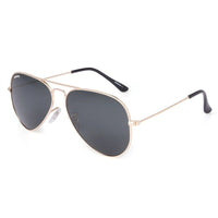 Skyra Golden Green Medium Full Rim Aviator Sunglasses for Men & Women — Hashtag Eyewears