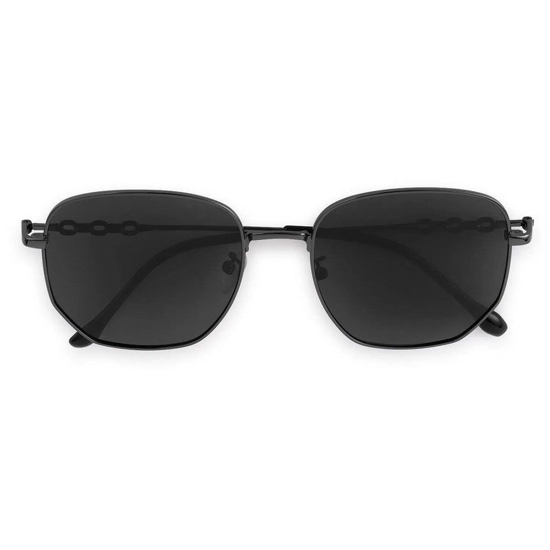 Solarion Grey Large Full Rim Square Sunglasses for Men & Women — Hashtag Eyewears