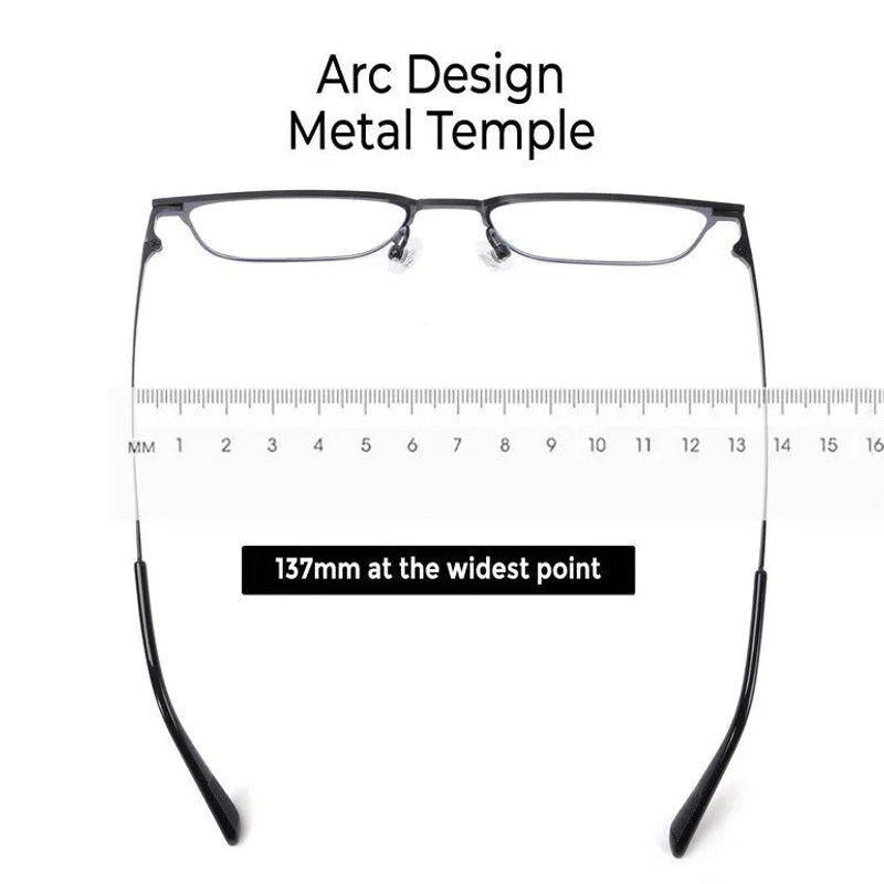 Solstice | Black Medium Full Rim Rectangle Clip-on for Men & Women [Clip-on]