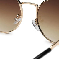 Solyra Brown Medium Full Rim Oval Sunglasses for Men — Hashtag Eyewears
