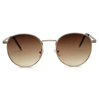 Solyra Brown Medium Full Rim Oval Sunglasses for Men — Hashtag Eyewears