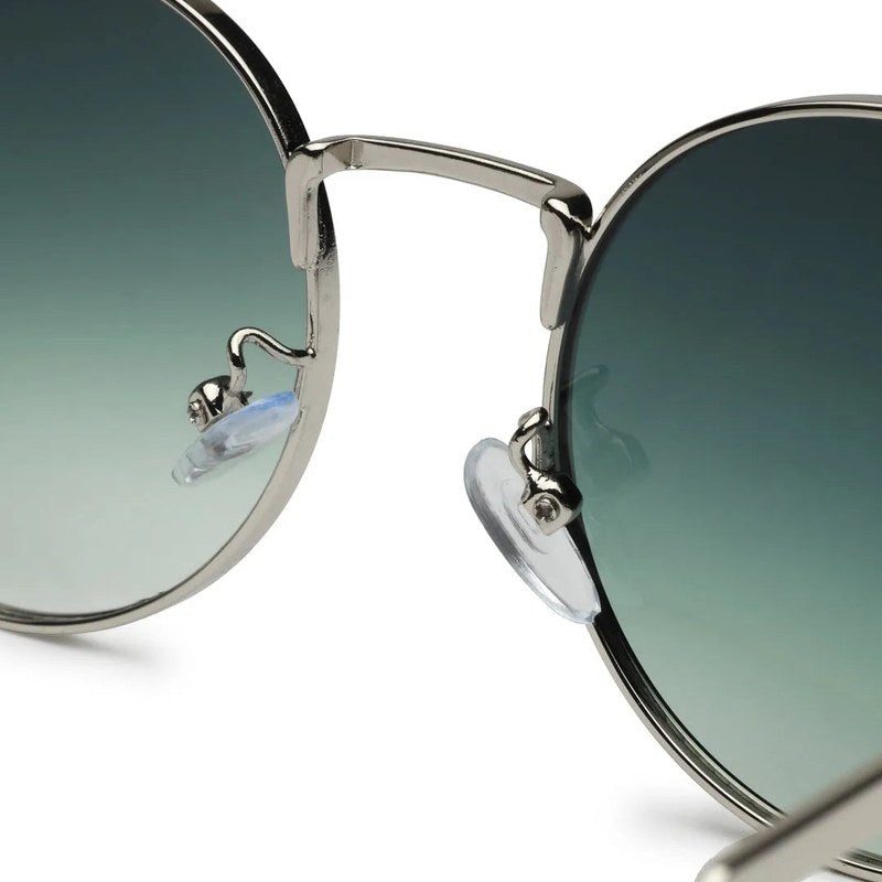 Solyra | Green Medium Full Rim Oval Sunglasses for Men [UV-protected]