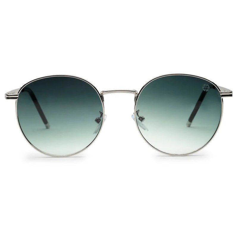 Solyra | Green Medium Full Rim Oval Sunglasses for Men [UV-protected]