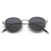 Solyra Grey Medium Full Rim Oval Sunglasses for Men — Hashtag Eyewears