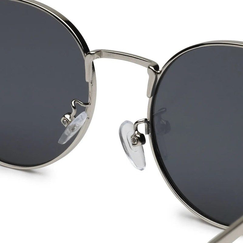 Solyra | Grey Medium Full Rim Oval Sunglasses for Men [UV-protected]