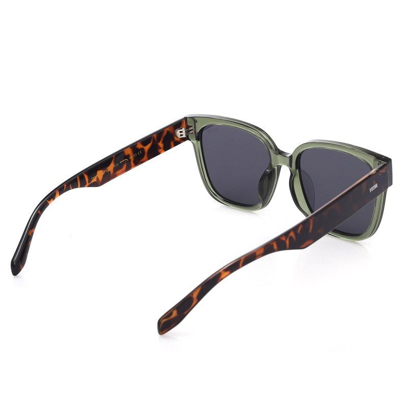 Soren Transparent Green Extra-Large Full Rim Wayfarer Sunglasses for Men & Women HASHTAG X VOSNO — Hashtag Eyewears