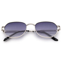 Starfall Gradient Grey Medium Full Rim Oval Sunglasses for Men — Hashtag Eyewears