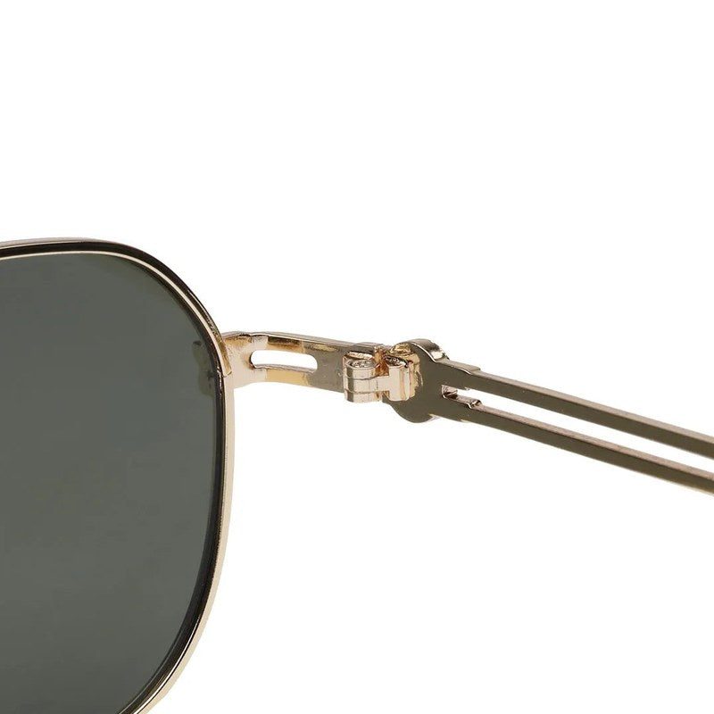 Starfall Green Medium Full Rim Oval Sunglasses for Men — Hashtag Eyewears