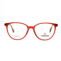 Stralor Red Medium Full Rim Round with Spring Hinges Eyeglasses for Women — Hashtag Eyewears
