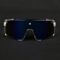Swift Transparent Large Full Rim Visor Sports Sunglasses for Men & Women — Hashtag Eyewears