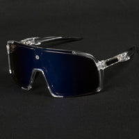 Swift Transparent Large Full Rim Visor Sports Sunglasses for Men & Women — Hashtag Eyewears