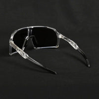 Swift Transparent Large Full Rim Visor Sports Sunglasses for Men & Women — Hashtag Eyewears