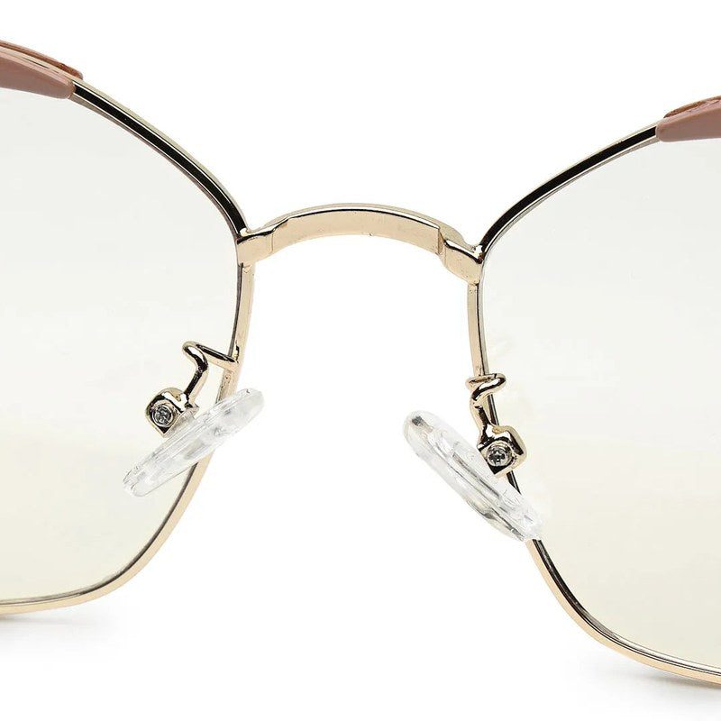 Swit Pink, Hawana & Golden Large Full Rim Cateye Sunglasses for Women — Hashtag Eyewears