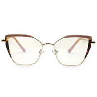 Swit Pink, Hawana & Golden Large Full Rim Cateye Sunglasses for Women — Hashtag Eyewears