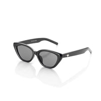 Syra Black Medium Full Rim Cat-Eye Sunglasses for Women HASHTAG X WHITECHERRY — Hashtag Eyewears