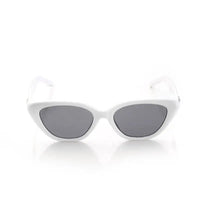 Syra | White Medium Full Rim Cat-Eye Sunglasses for Women [UV-protected] HASHTAG X WHITECHERRY