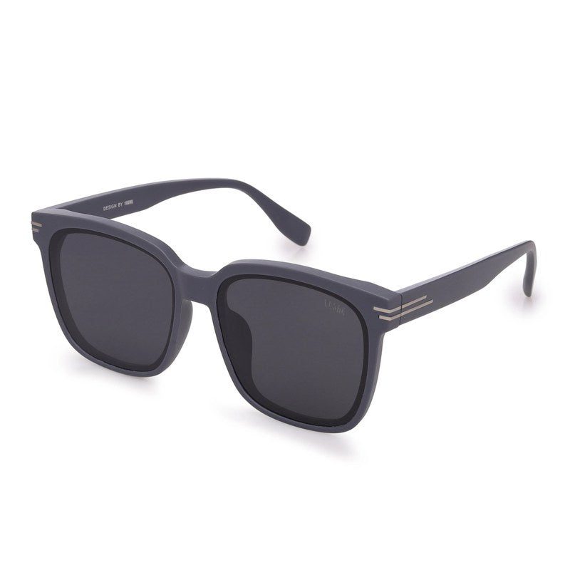 Talora Grey Extra-Large Full Rim Wayfarer Sunglasses for Men & Women HASHTAG X VOSNO — Hashtag Eyewears