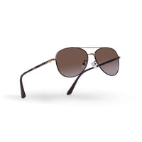 Tessera Gradient Brown Medium Full Rim Aviator Sunglasses for Men & Women — Hashtag Eyewears