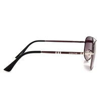 Tessera | Gradient Pink Brown Medium Full Rim Aviator Sunglasses for Men & Women [Polarized]