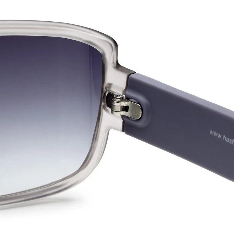 Texas Grey Medium Full Rim Shield Sunglasses for Men & Women — Hashtag Eyewears