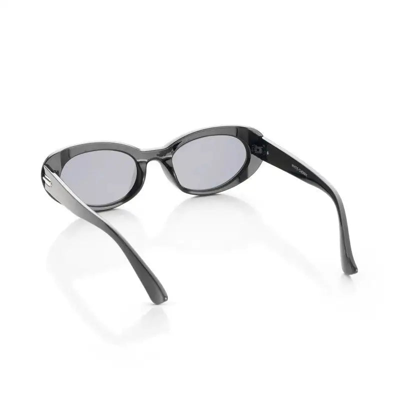 Thunderx | Black Medium Full Rim Oval Sunglasses for Women [UV-protected] HASHTAG X WHITECHERRY
