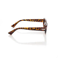 Thunderx | Tiger-Black/Brown Medium Full Rim Oval Sunglasses for Women [UV-protected] HASHTAG X WHITECHERRY