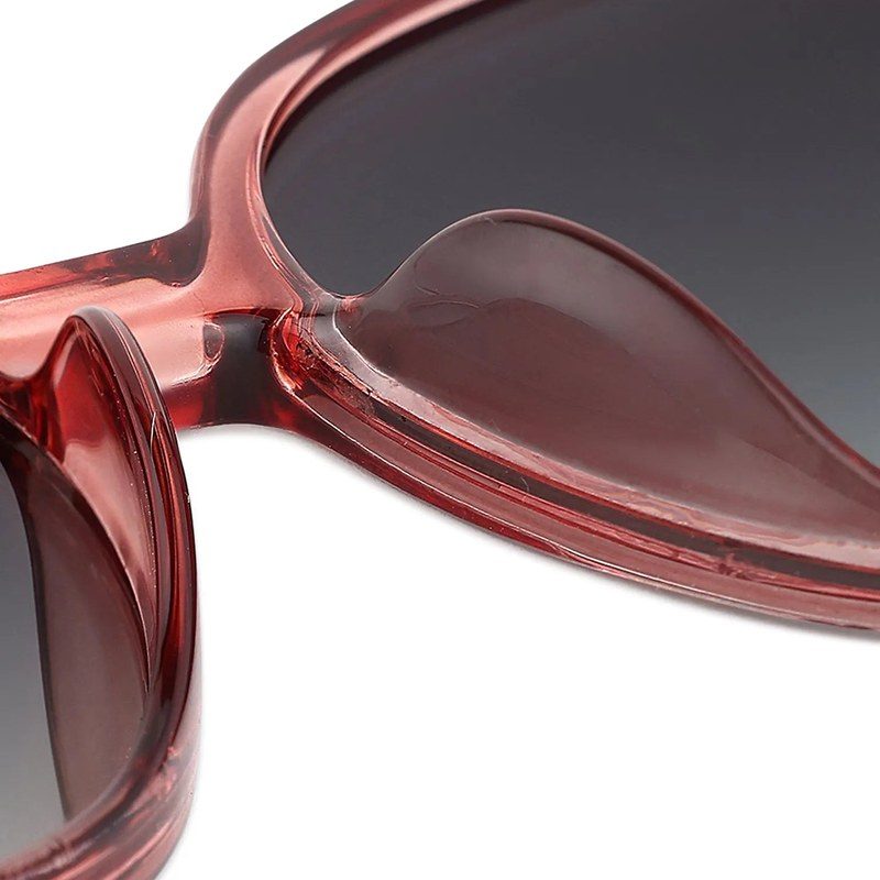 Titanis Pink Large Full Rim Oval Sunglasses for Women — Hashtag Eyewears
