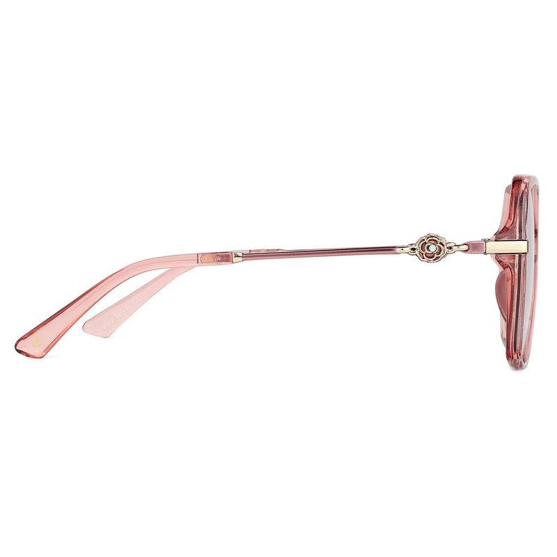Titanis Pink Large Full Rim Oval Sunglasses for Women — Hashtag Eyewears