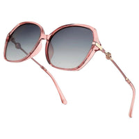 Titanis Pink Large Full Rim Oval Sunglasses for Women — Hashtag Eyewears