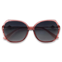 Titanis Pink Large Full Rim Oval Sunglasses for Women — Hashtag Eyewears