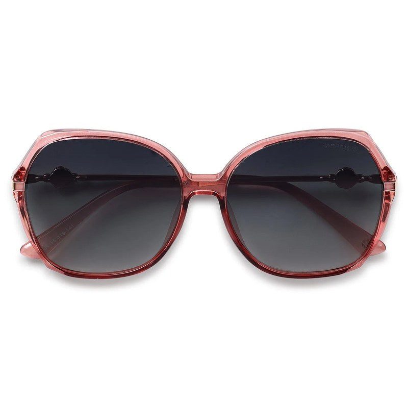 Titanis Pink Large Full Rim Oval Sunglasses for Women — Hashtag Eyewears