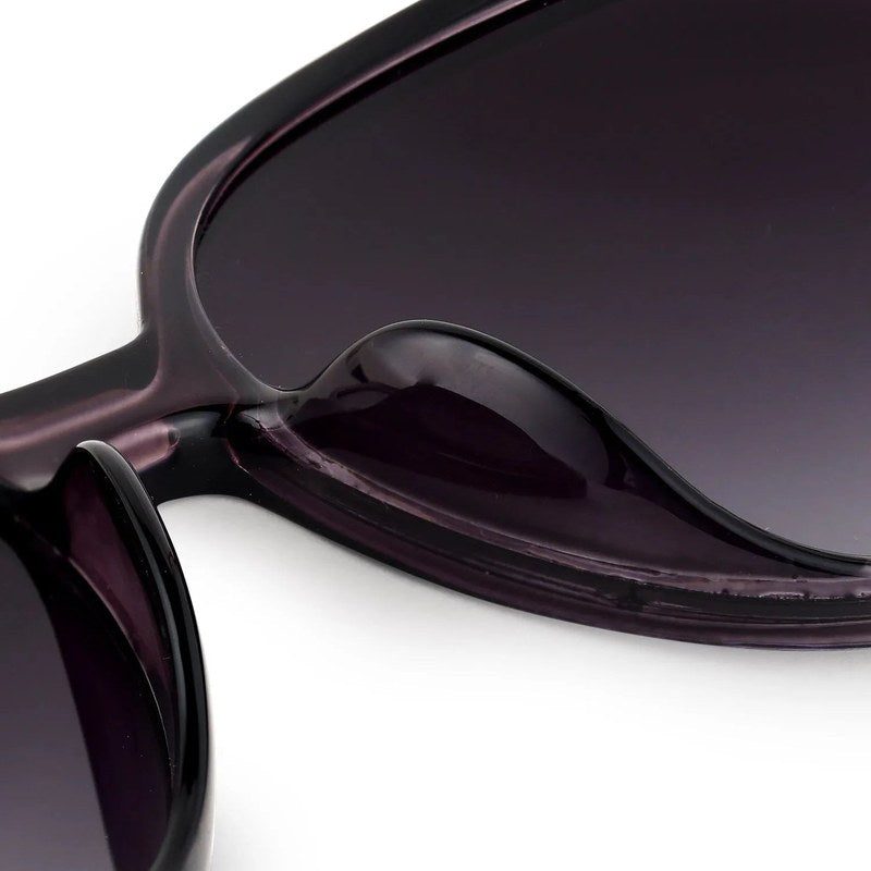 Titanis Purple Large Full Rim Oval Sunglasses for Women — Hashtag Eyewears