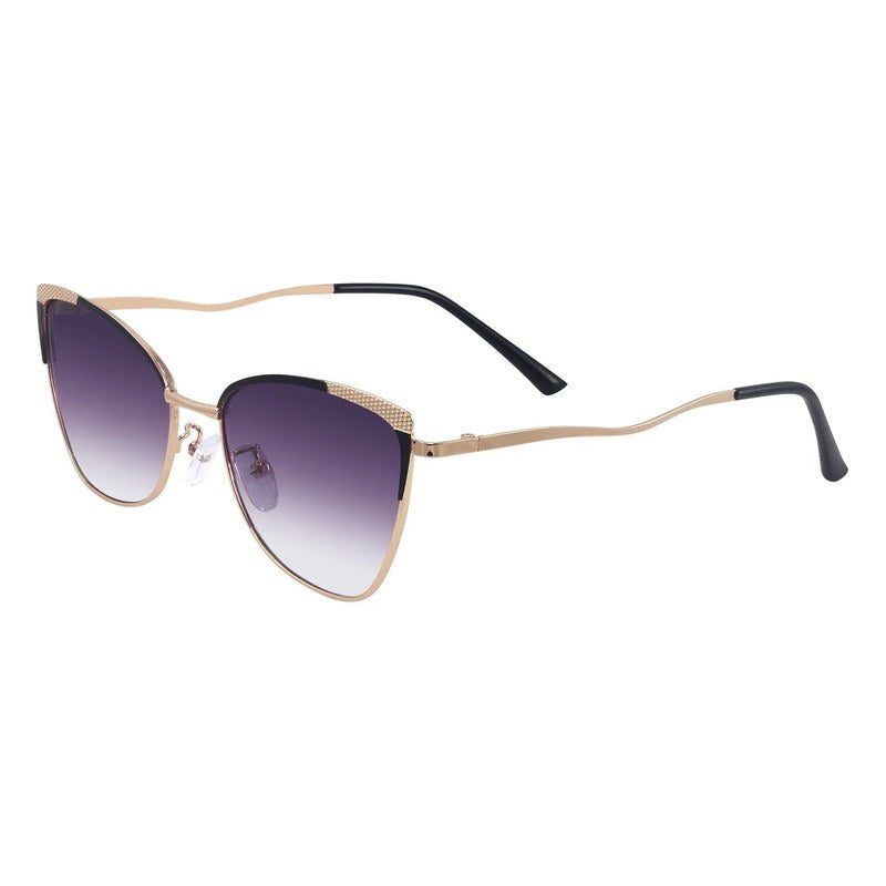 Torion Purple Medium Full Rim Cateye Sunglasses for Women — Hashtag Eyewears
